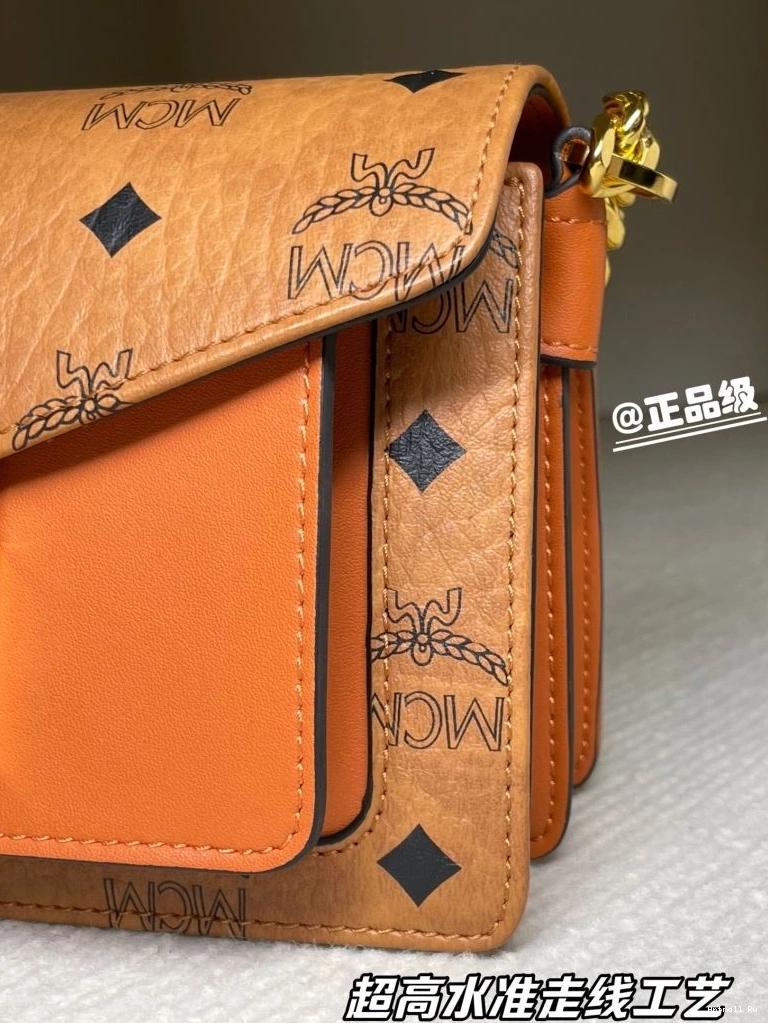 Bags 63749 SmoothTexture MCM Satchel 0705
